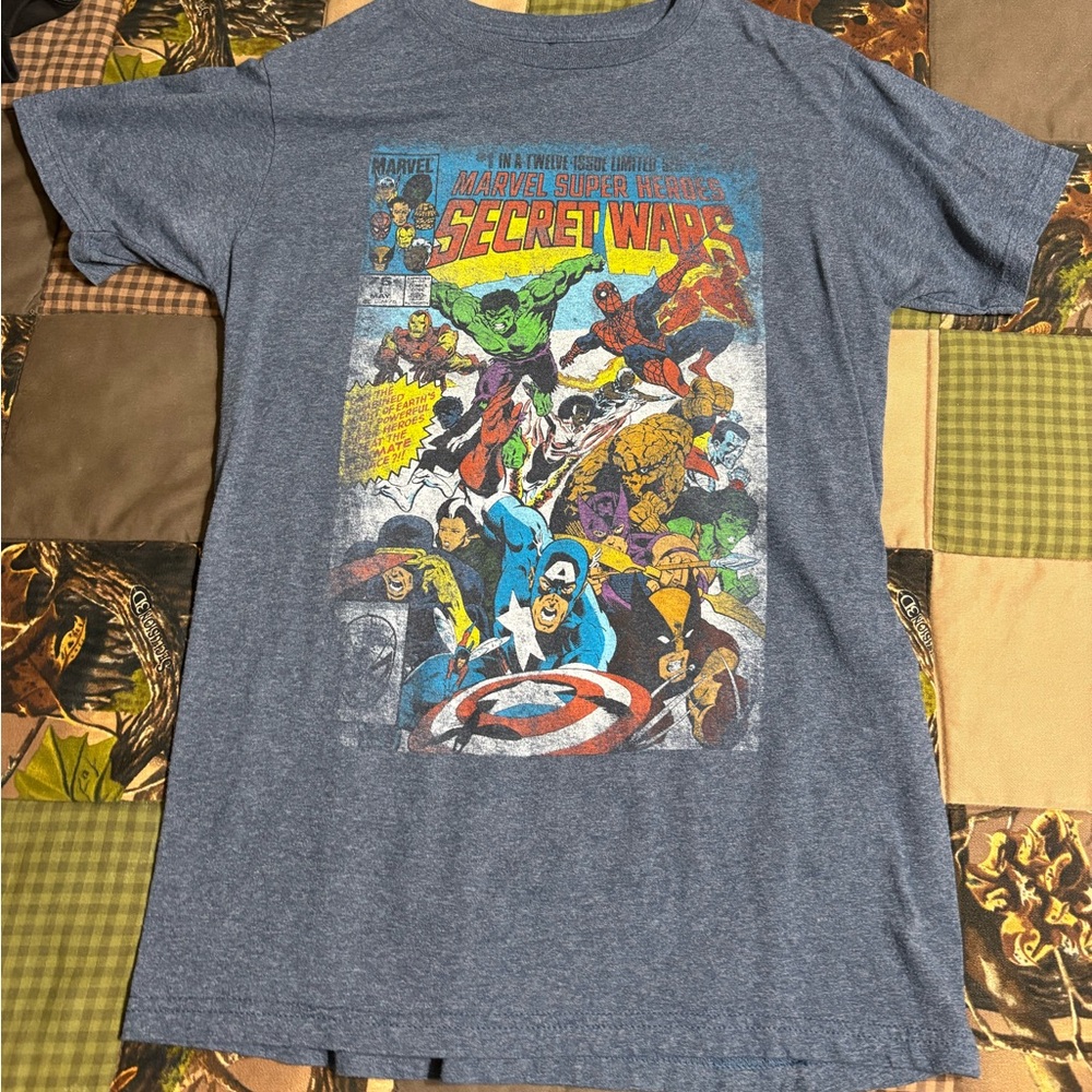 Marvel Secret Wars Comic Tee